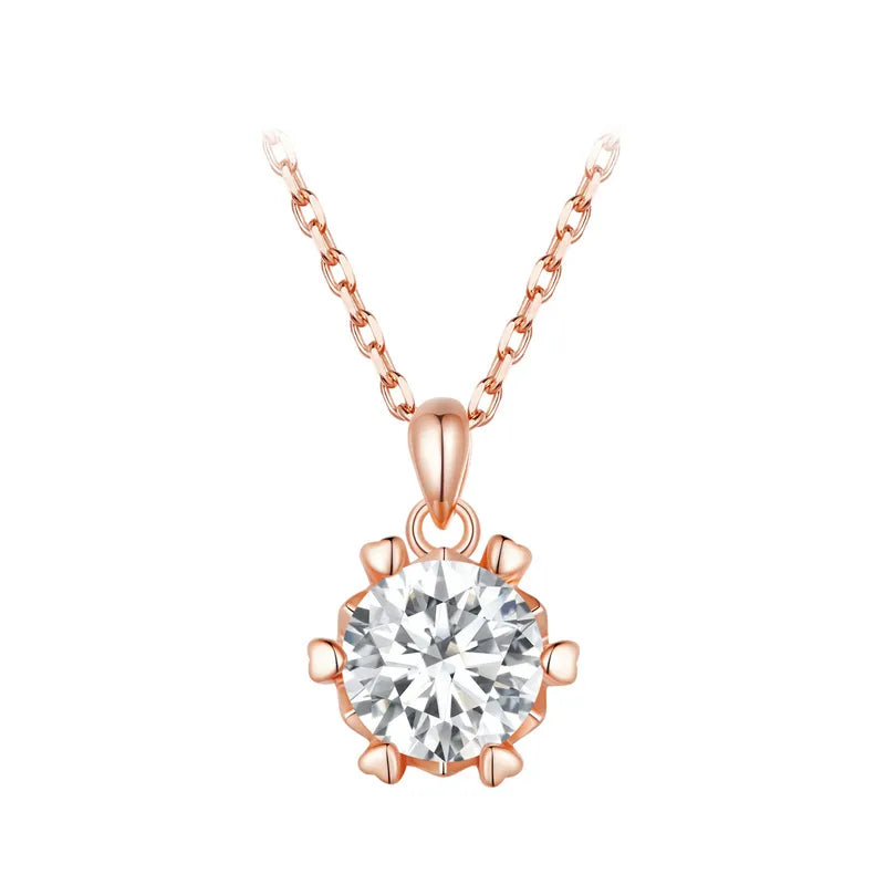 Colar Pendant Brilho de Amor Moissanite - Loratta
