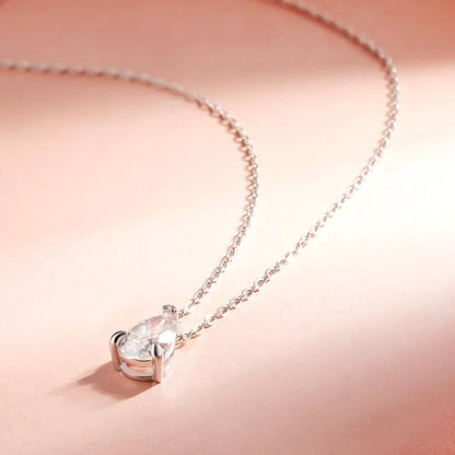 Lumina Moissanite Gold Plated Necklace