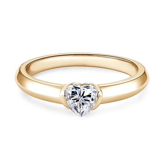Essence of Love Moissanite Ring