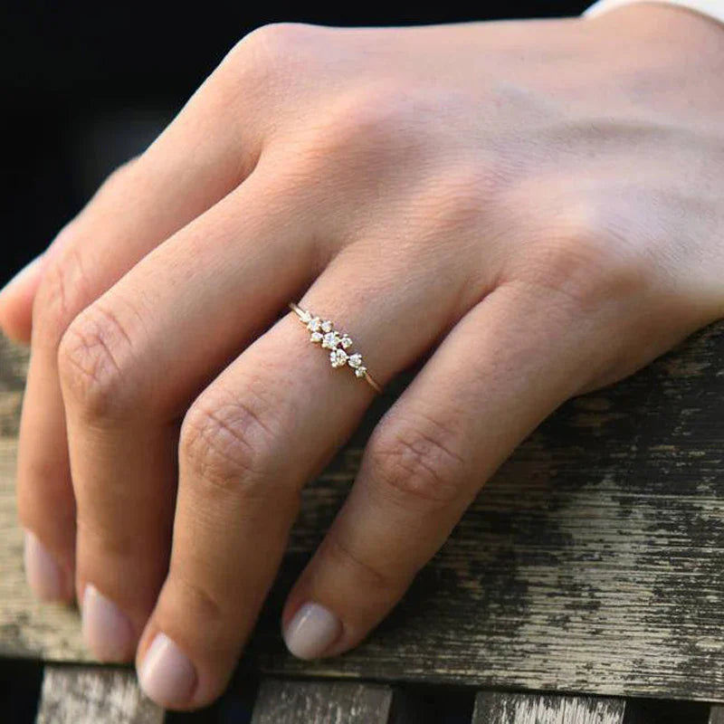 Constellation Moissanite Ring