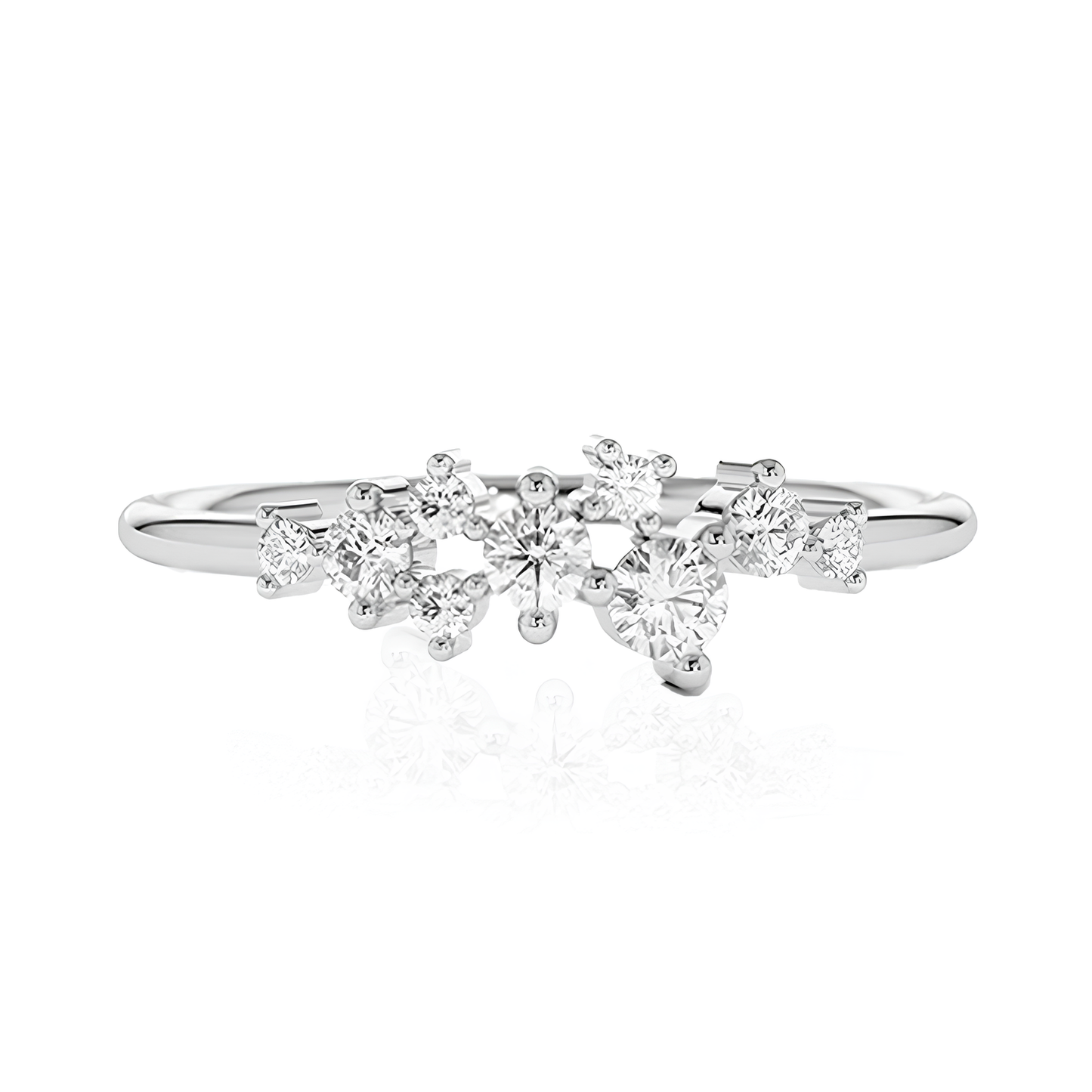 Constellation Moissanite Ring