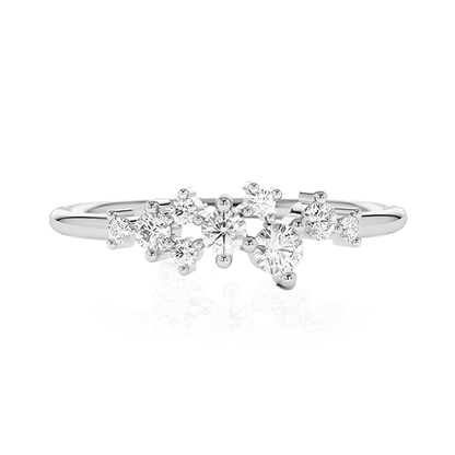 Constellation Moissanite Ring