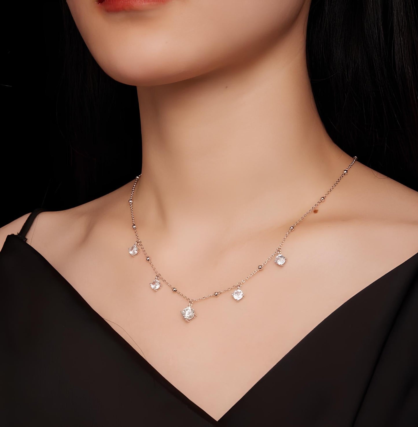 Soulshine Moissanite Gold Plated Necklace