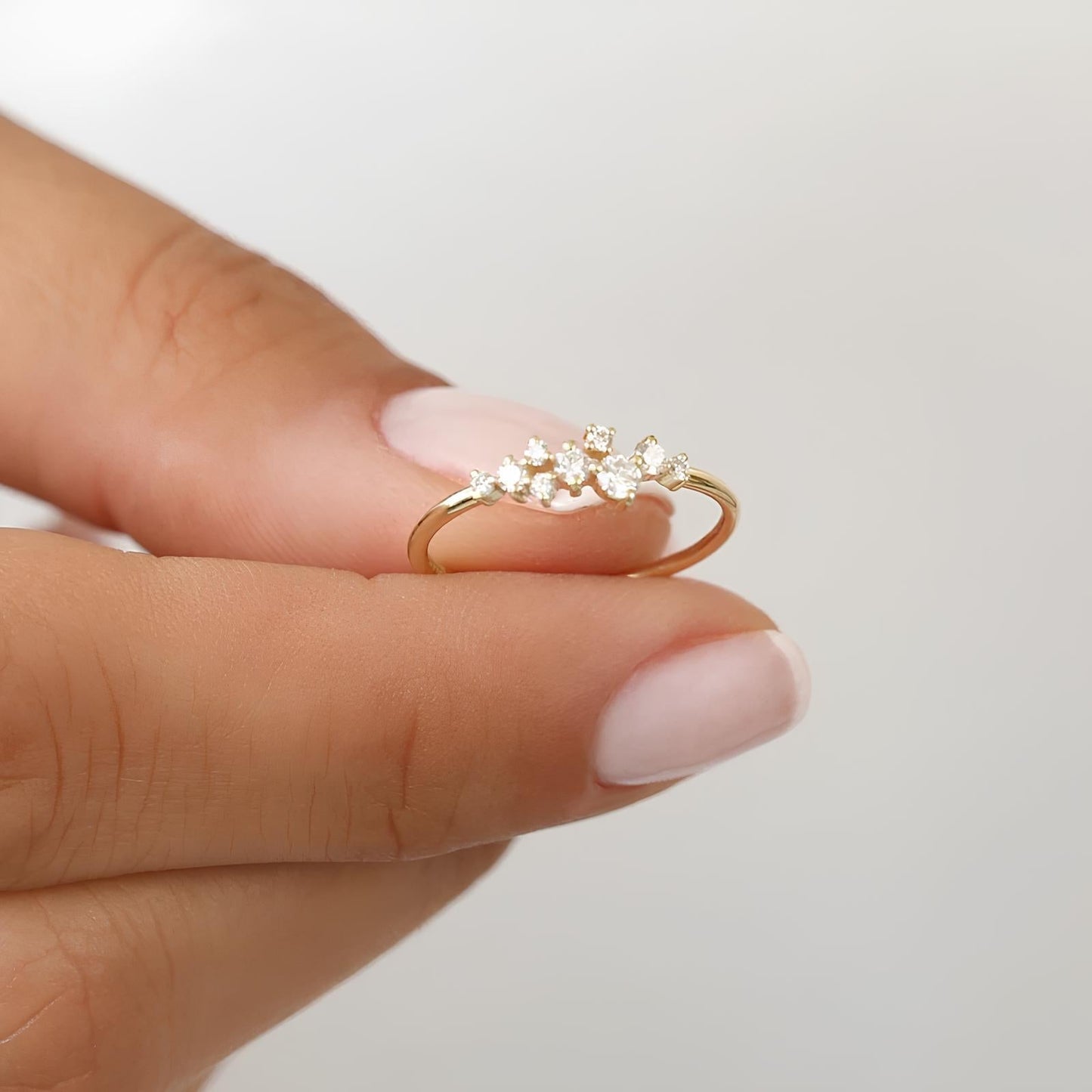 Constellation Moissanite Ring