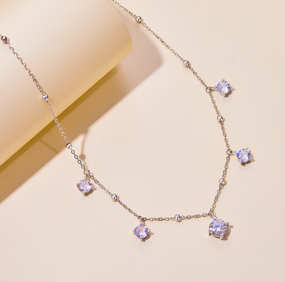 Soulshine Moissanite Gold Plated Necklace